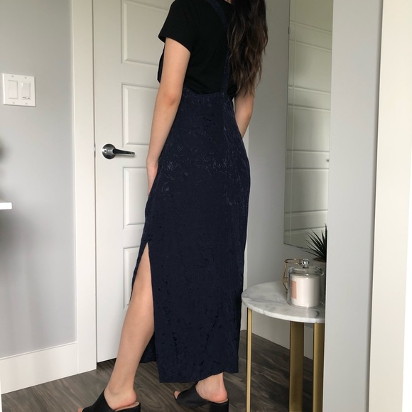 Topshop Navy Dress - Picture 2 of 3